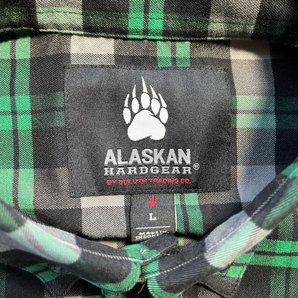 ALASKAN HARDGEAR BY DULUTH TRADING COMPANY FLANNEL SIZE MEDIUM - Picture 6 of 10
